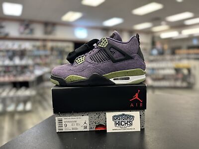 Jordan 4 Retro Canyon Purple Size 9w/7.5Y