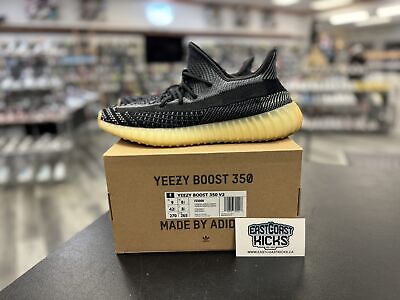 Preowned Adidas Yeezy Boost 350 V2 Carbon Size 9