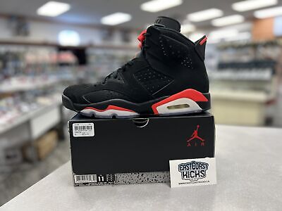 Preowned Jordan 6 Retro Black Infrared (2019) Size 11