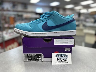 Preowned Nike SB Dunk Low Pro Blue Fury Size 12