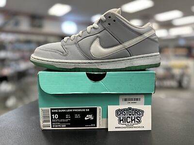 Preowned Nike SB Dunk Low Marty McFly Size 10