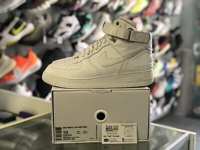 Preowned Nike Air Force 1 High Just Don White Size 10