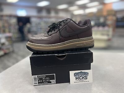 Preowned Nike Air Force 1 Low Luxe Brown Basalt Size 9