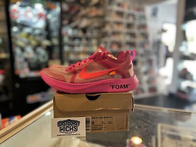 Preowned Nike Off White Zoom Fly Pink Size 9