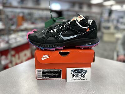 Preowned Nike Zoom Terra Kiger 5 Off-White Black Size 8.5w/7Y