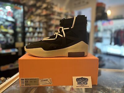 Preowned Nike Air Fear of God 1 Black Size 13
