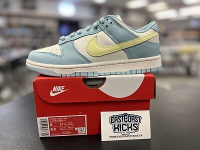 Nike Dunk Low Ocean Bliss Citron Tint Size 8w/6.5Y