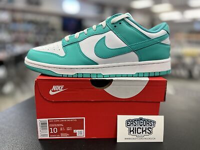Nike Dunk Low Clear Jade Size 10