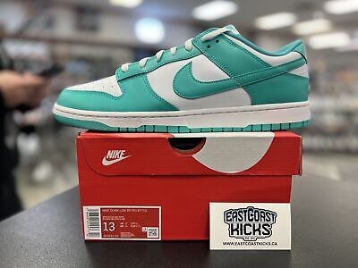 Nike Dunk Low Clear Jade Size 13