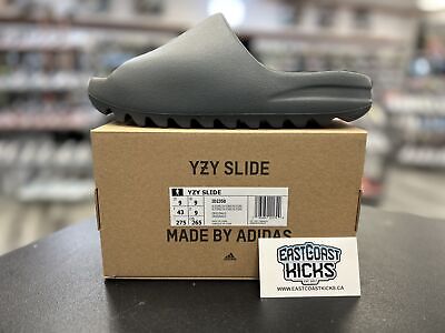 Adidas Yeezy Slide Slate Grey Size 9