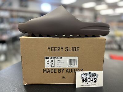 Adidas Yeezy Slide Soot (Original Release) Size 15