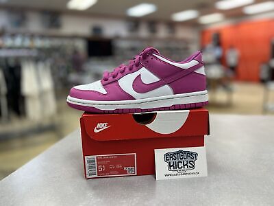 Nike Dunk Low Active Fuchsia Size 5.5Y