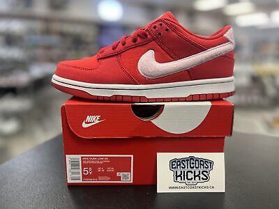 Nike Dunk Low Valentine’s Day 2024 Size 5.5Y