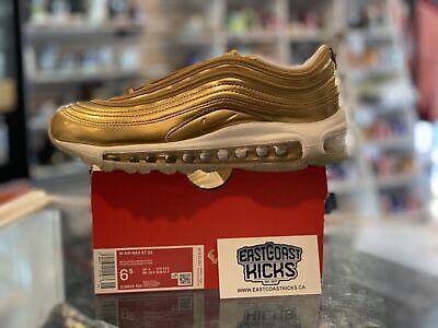 Nike Air Max 97 Gold Size 6.5W/5Y