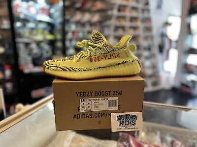 Adidas Yeezy 350 Frozen Yellow Size 9