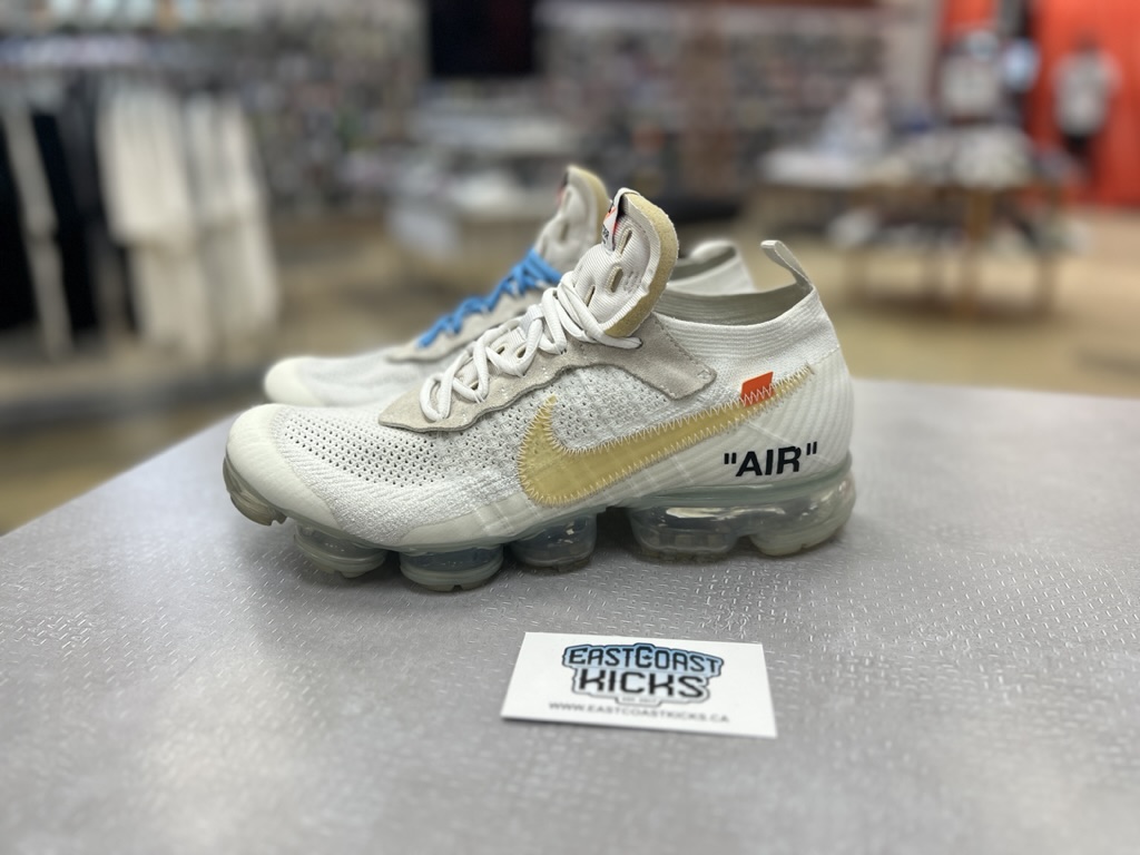 Preowned Nike Air VaporMax Off-White Size 10.5