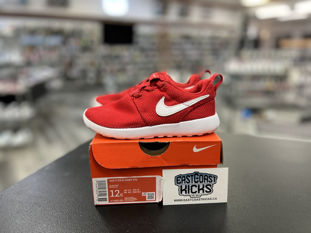 Preowned Nike Flex Runner Red Size 12c