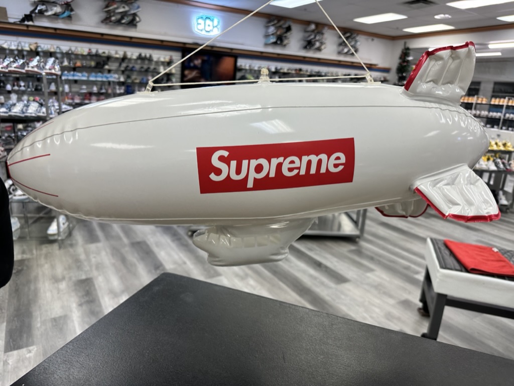 Displayed Supreme Inflatable Blimp White