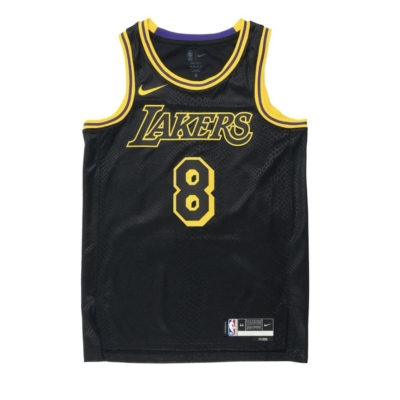 Nike Kobe Mamba Mentality Los Angeles Lakers City Edition Swingman Jersey (FW23) Black Size M