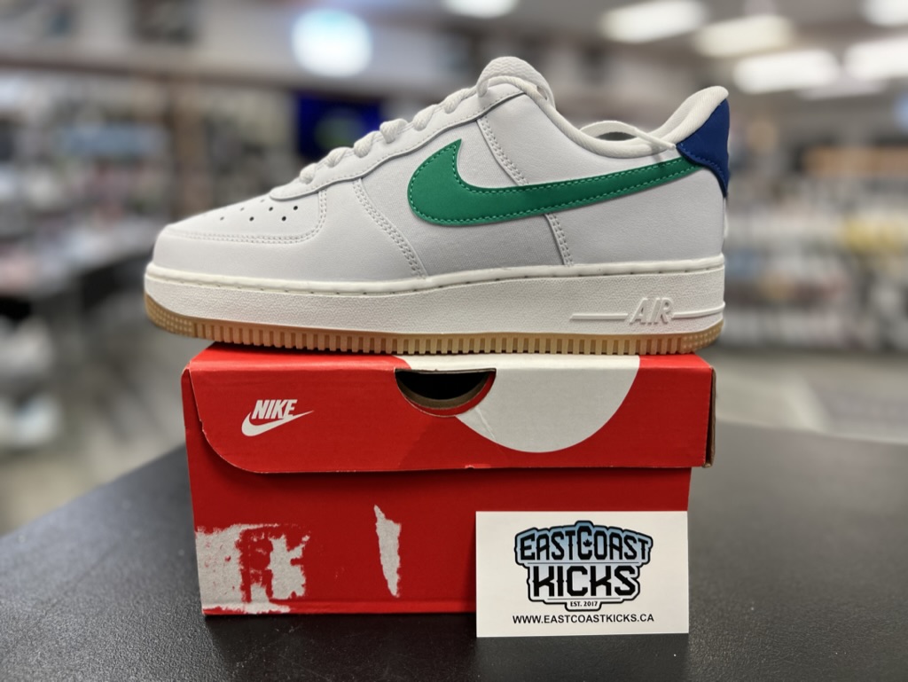 Nike Air Force 1 Low ’07 White Stadium Green Size 8w/6.5Y