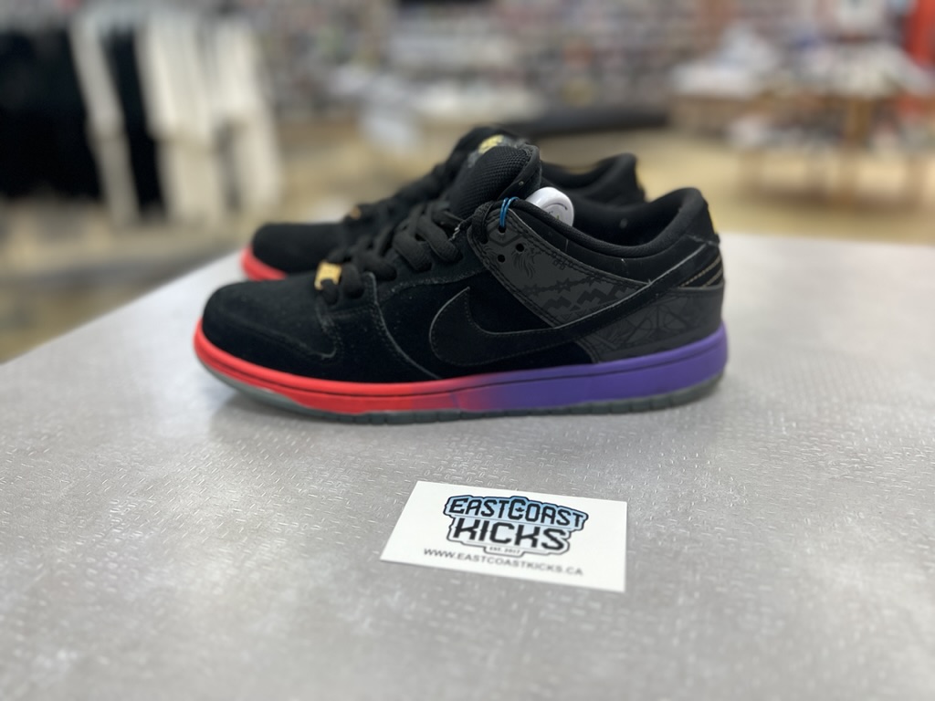 Preowned Nike SB Dunk Low BHM 2014 Size 9