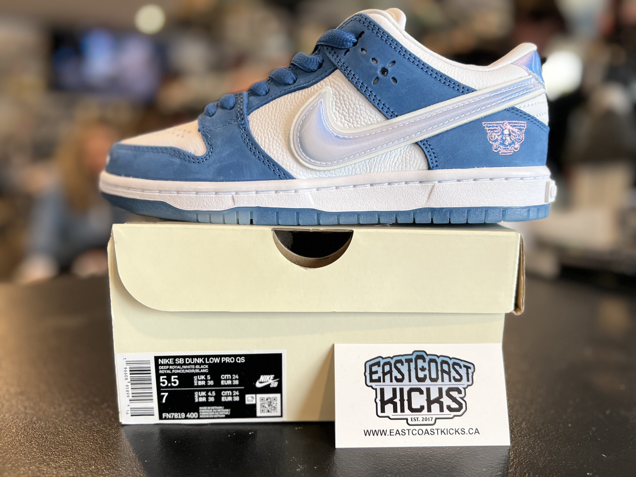 Nike SB Dunk Low Born X Raised One Block At A Time Size 5.5