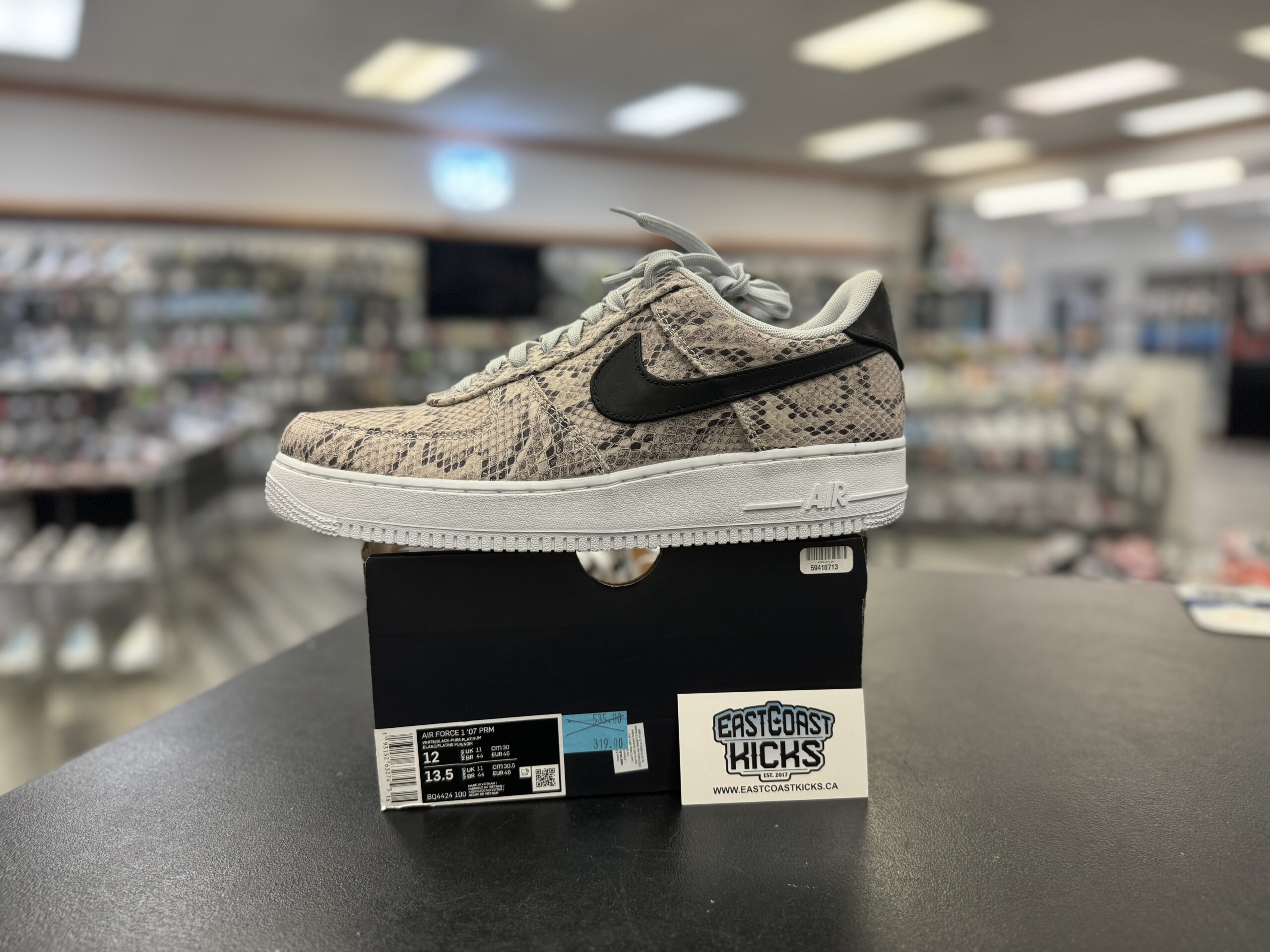 Nike Air Force 1 Low Snakeskin (2019) Size 12
