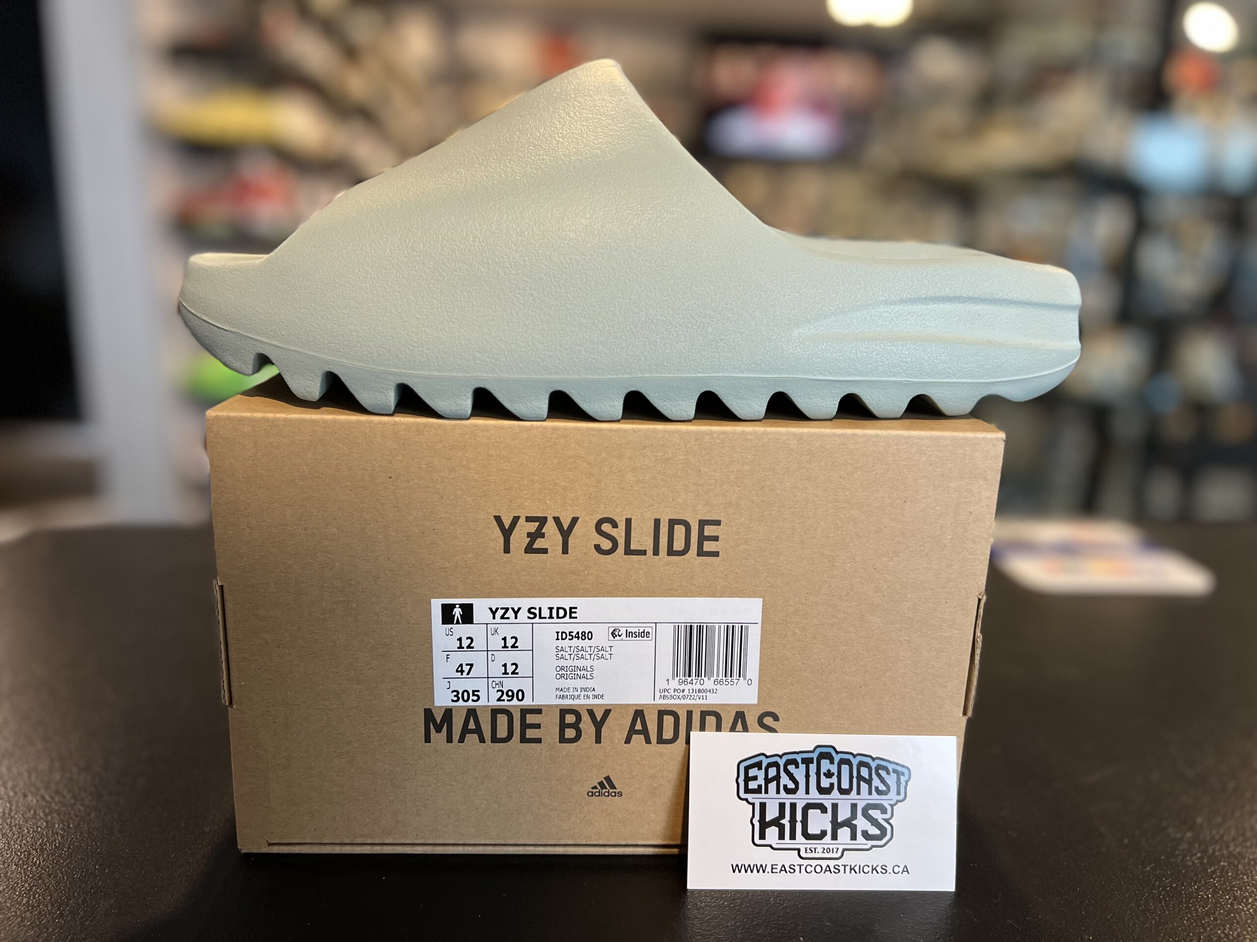 Adidas Yeezy Slide Salt Size 12
