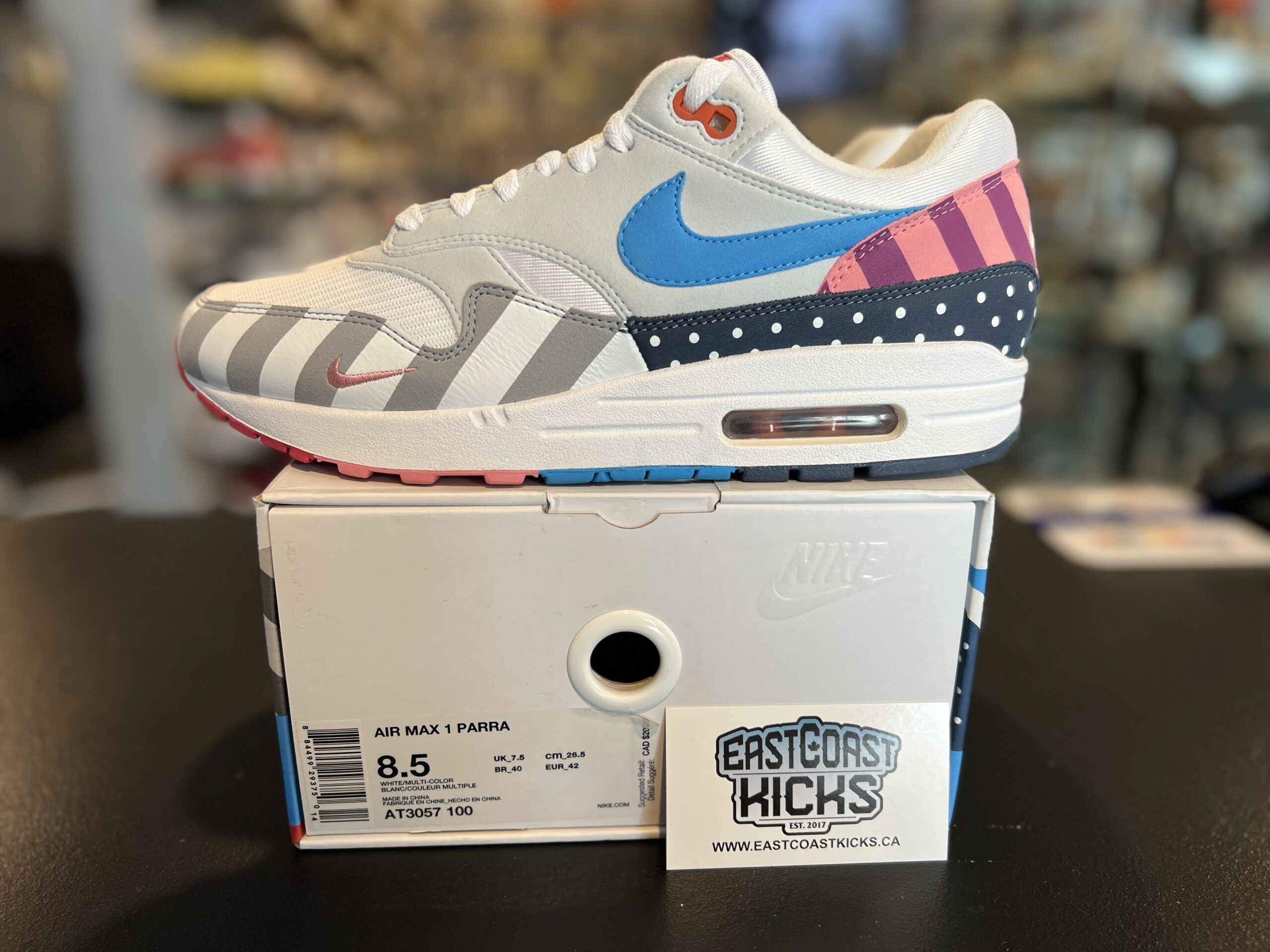 Worn Once Nike Air Max 1 Parra Size 8.5