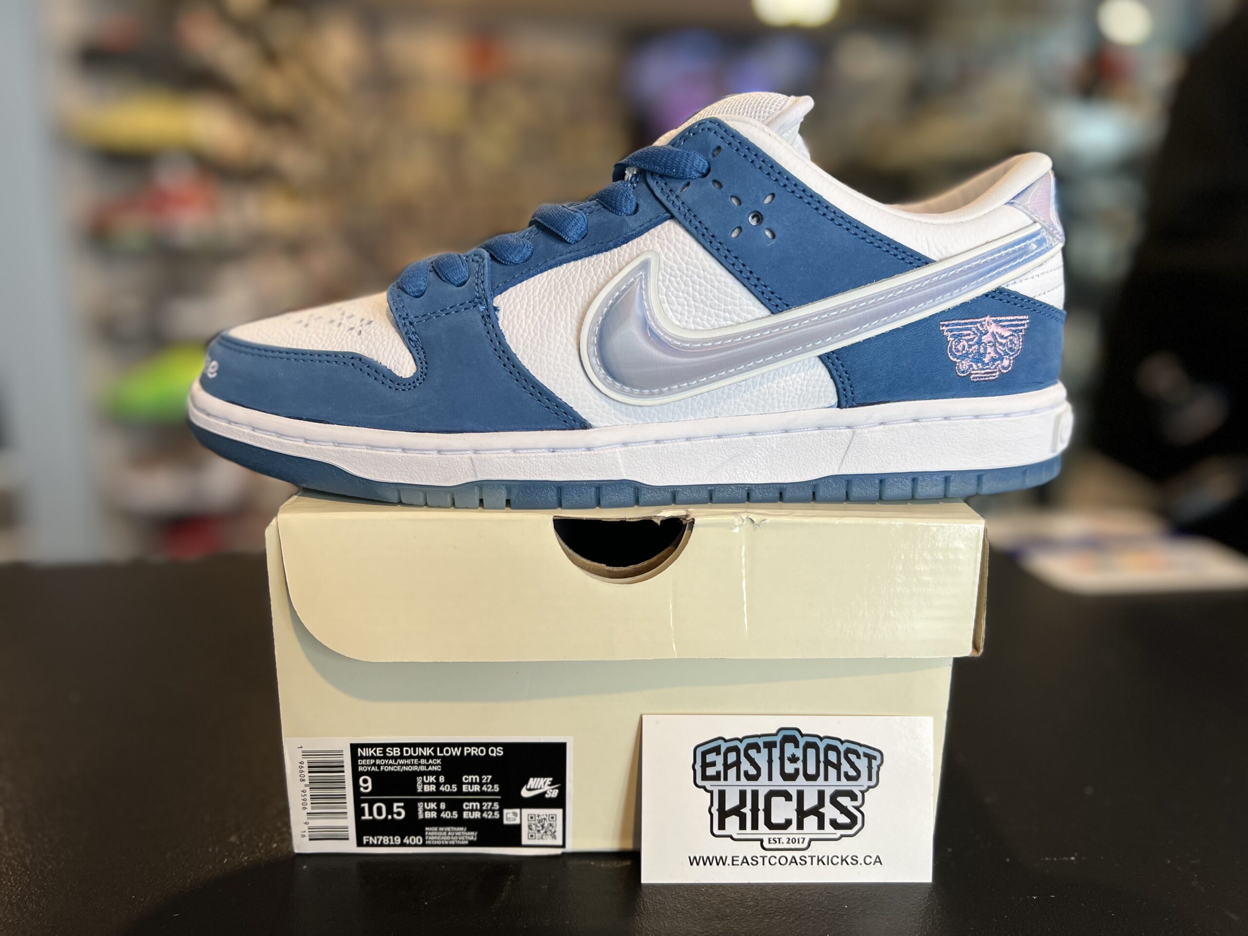 Nike SB Dunk Low Born X Raised One Block At A Time Size 9