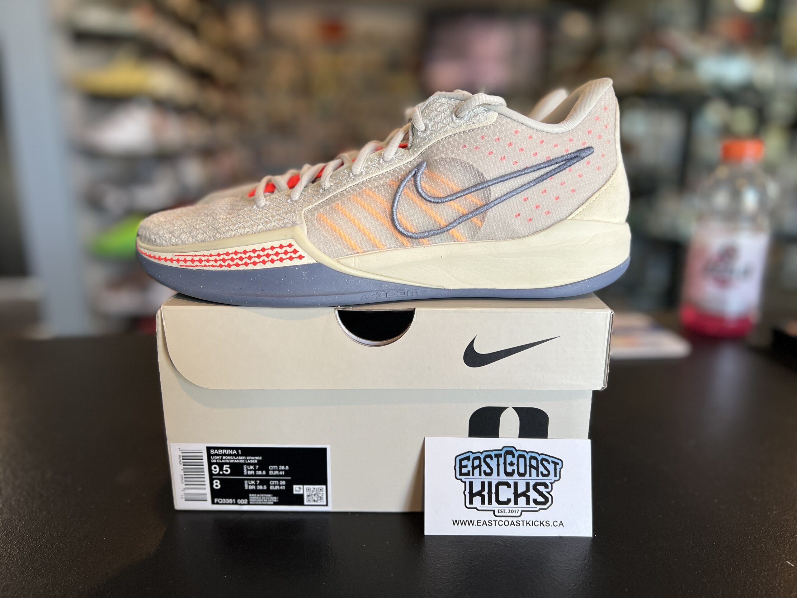 Preowned Nike Sabrina 1 Grounded Size 9.5w/8M