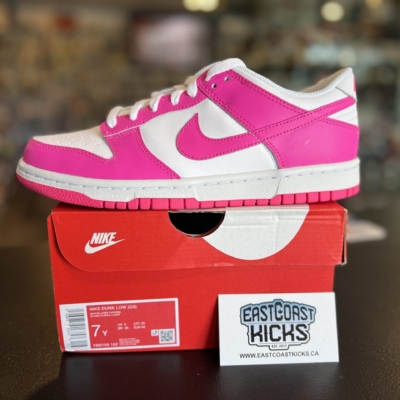 Nike Dunk Low Active Fuchsia Size 7Y