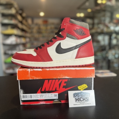 Preowned Jordan 1 Retro High OG Chicago Lost and Found Size 11.5