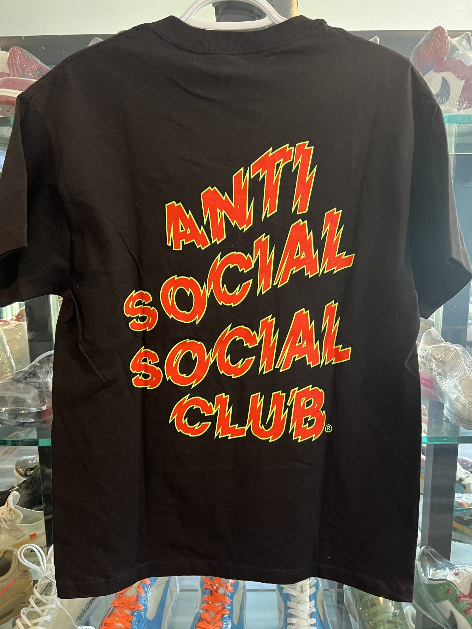 ASSC Anti Social Social Club Maniac Tee Black Size M