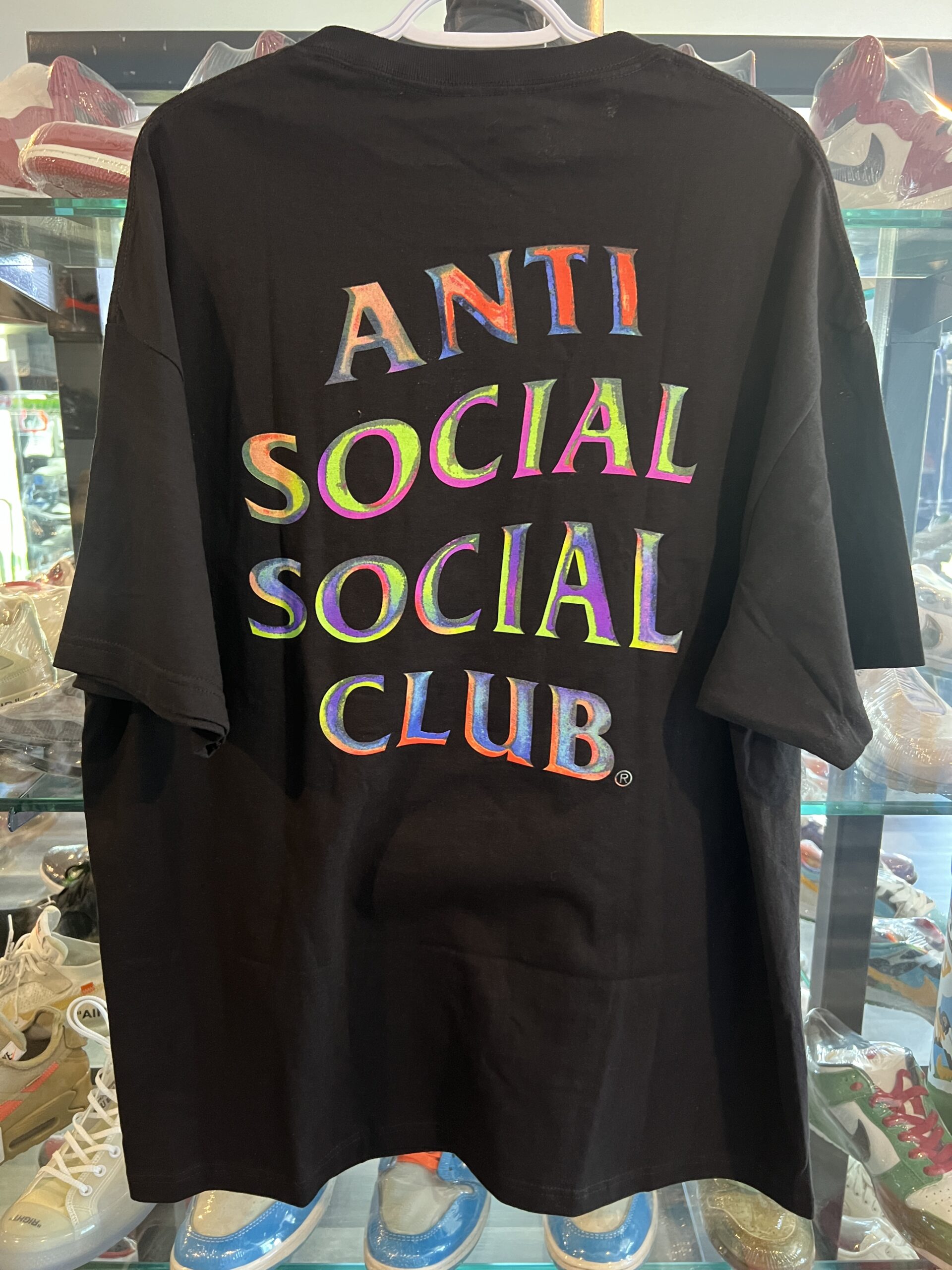 Anti Social Social Club Temporary Memory Tee Black Size XXL