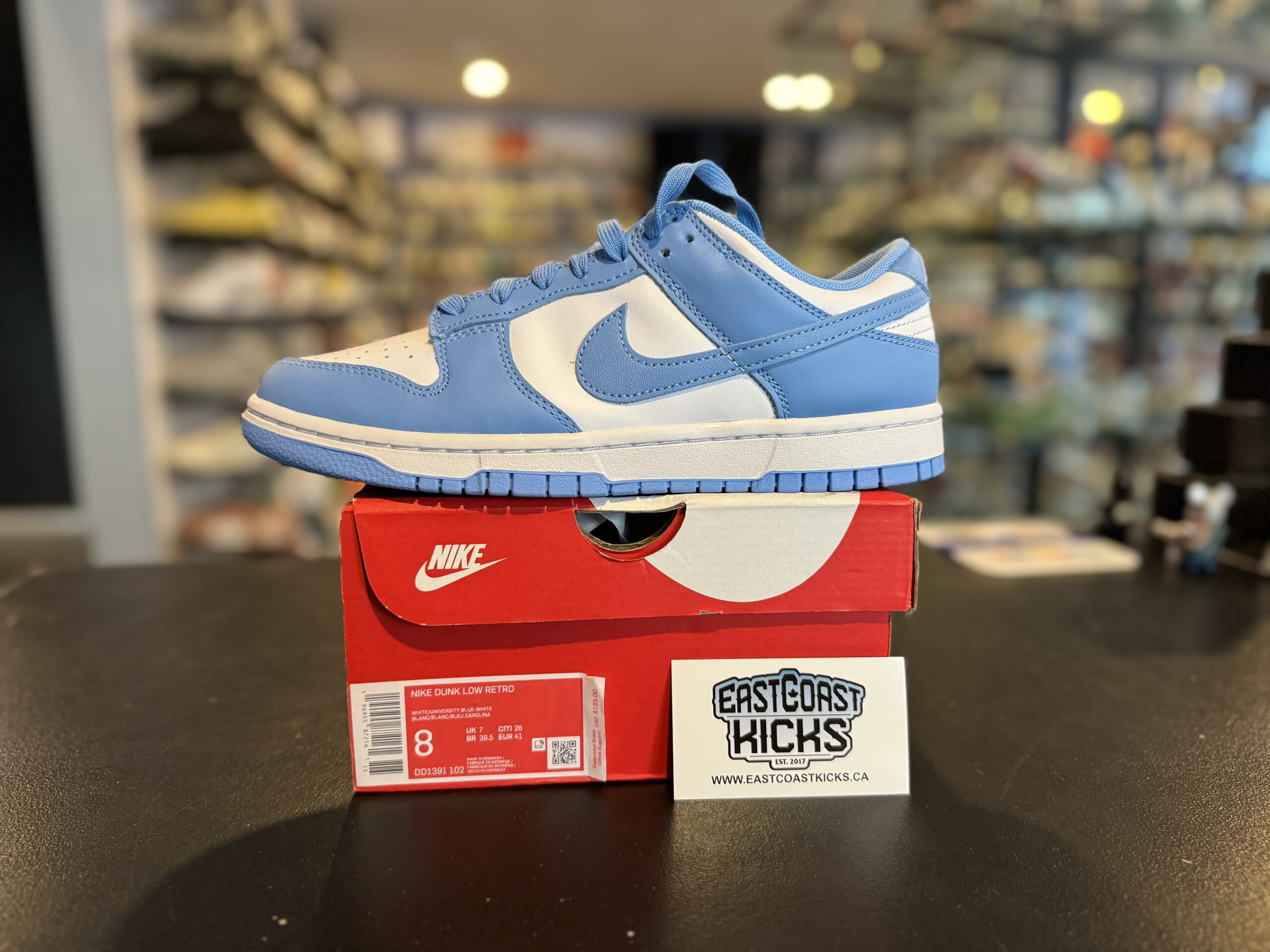Nike Dunk Low UNC Size 8