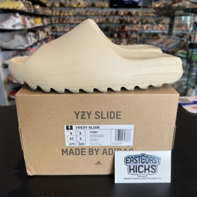 Preowned Adidas Yeezy Slide Bone Size 9