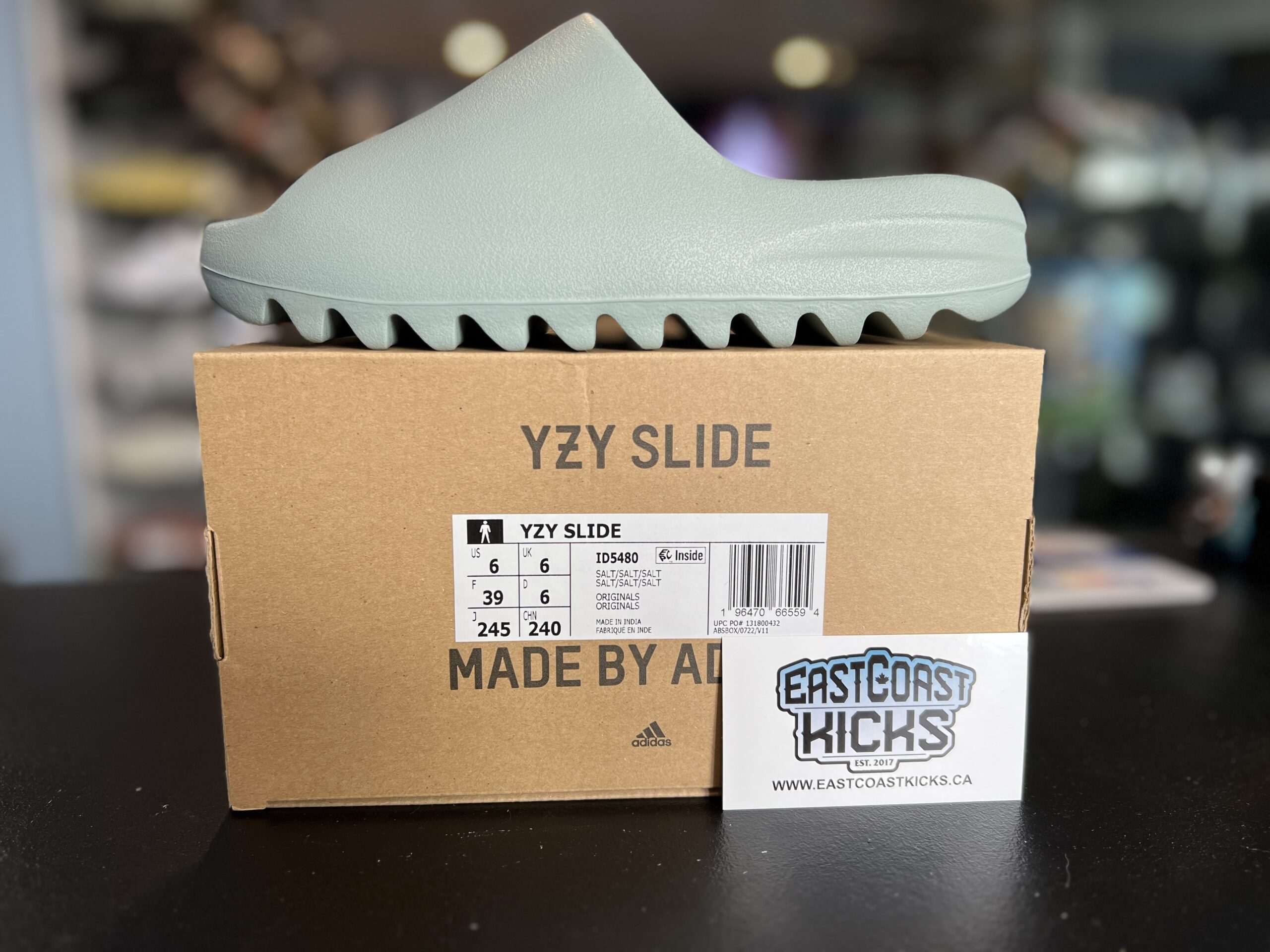 Adidas Yeezy Slide Salt Size 6