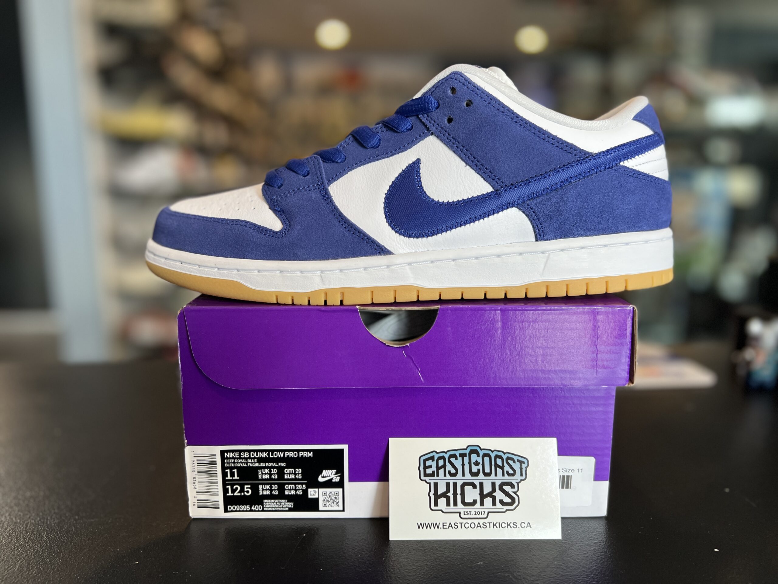 Nike SB Dunk Low Los Angeles Dodgers Size 11