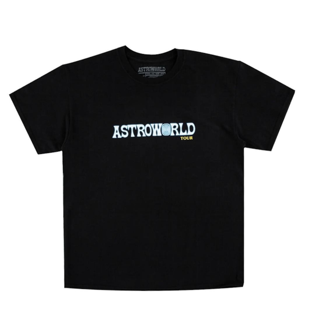 Travis Scott Astroworld Tour Tee Black Size XL