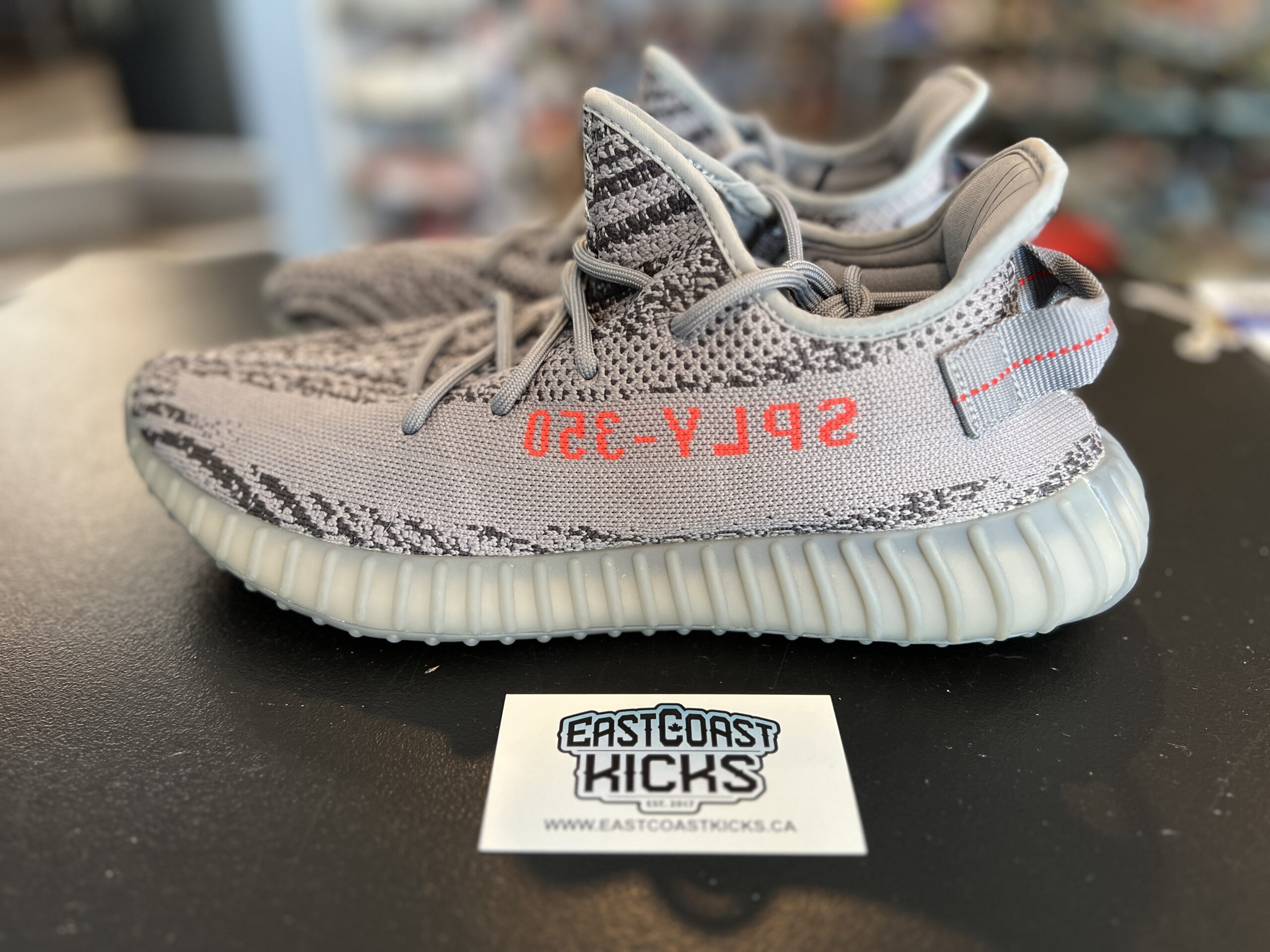 Preowned Adidas Yeezy Boost 350 V2 Beluga 2.0 Size 12