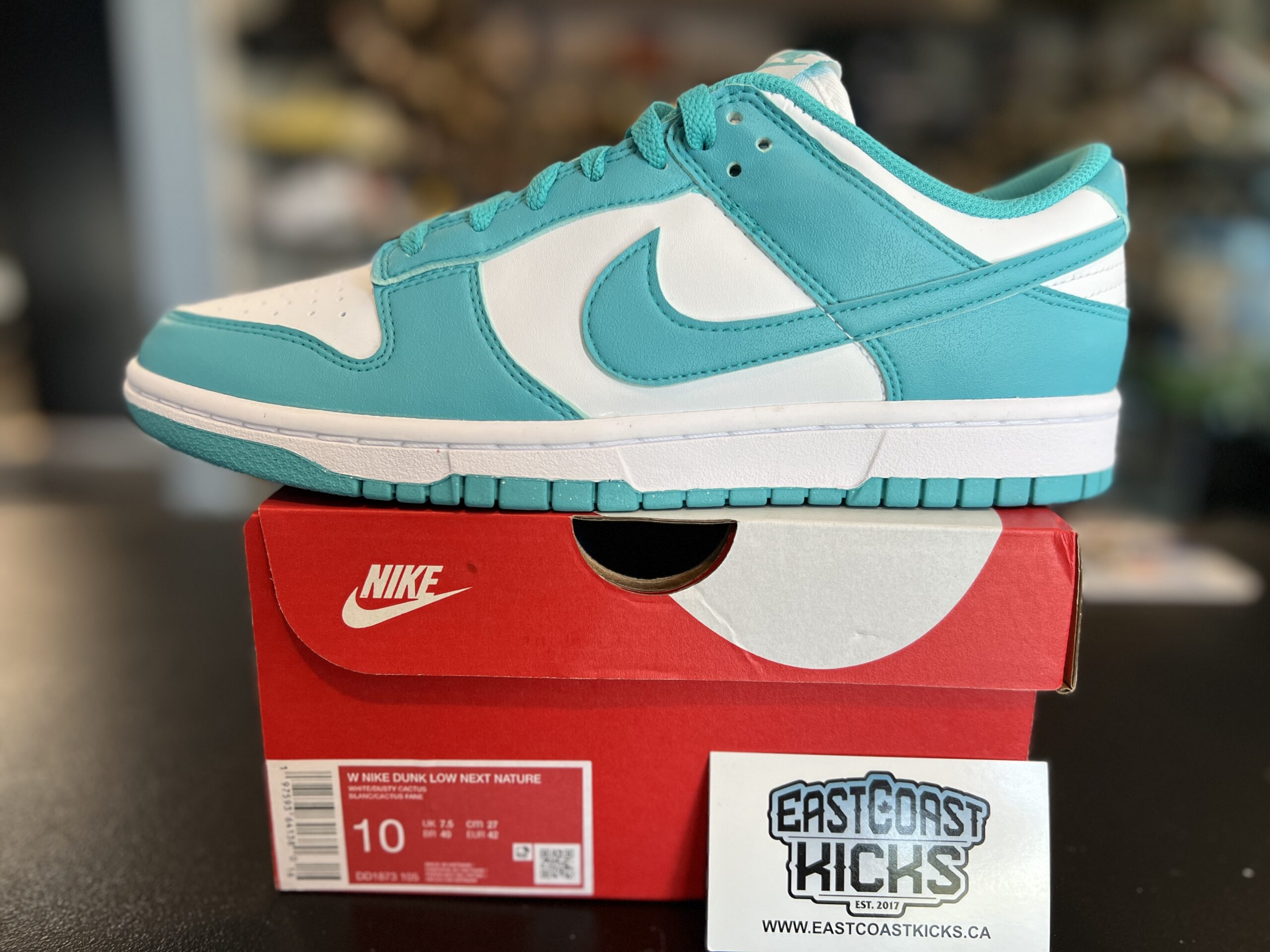 Nike Dunk Low Next Nature Dusty Cactus Size 10w/8.5M