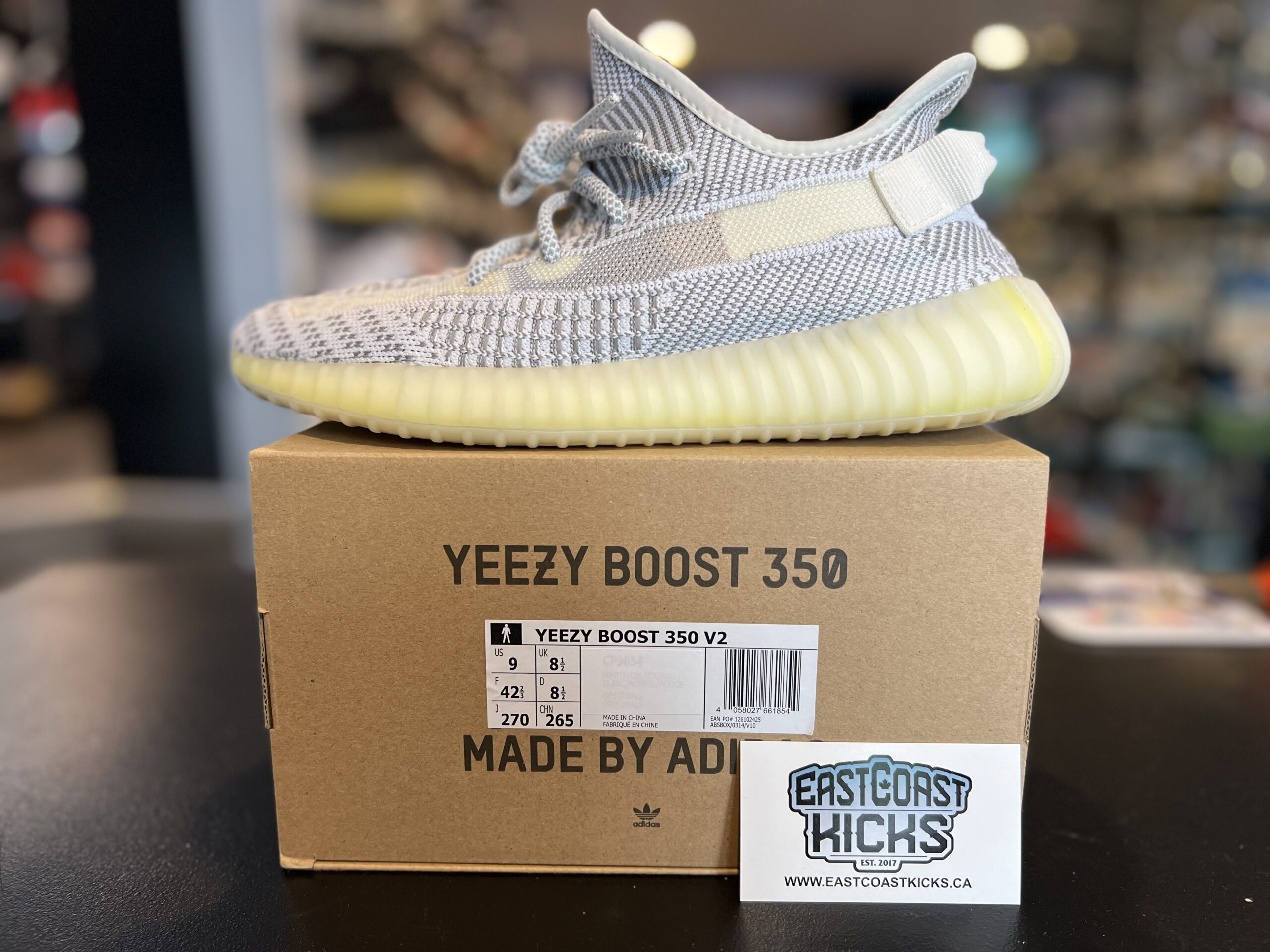 Preowned Adidas Yeezy Boost 350 V2 Static Size 9