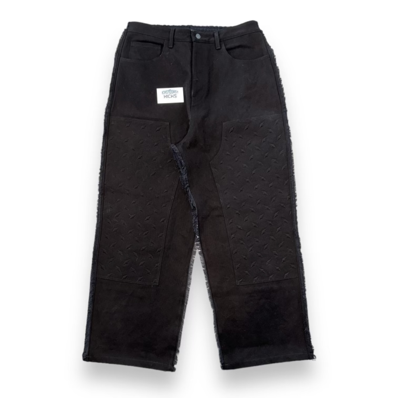 Billy Hill x Warren Lotas Hybrid Jeans Sweatpants Black Size M (Super Oversized)