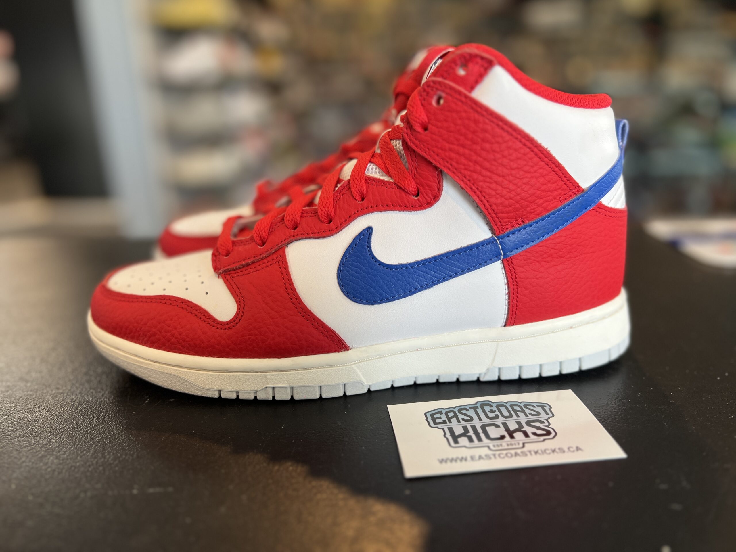 Preowned Nike Dunk High 4th of July Size 9