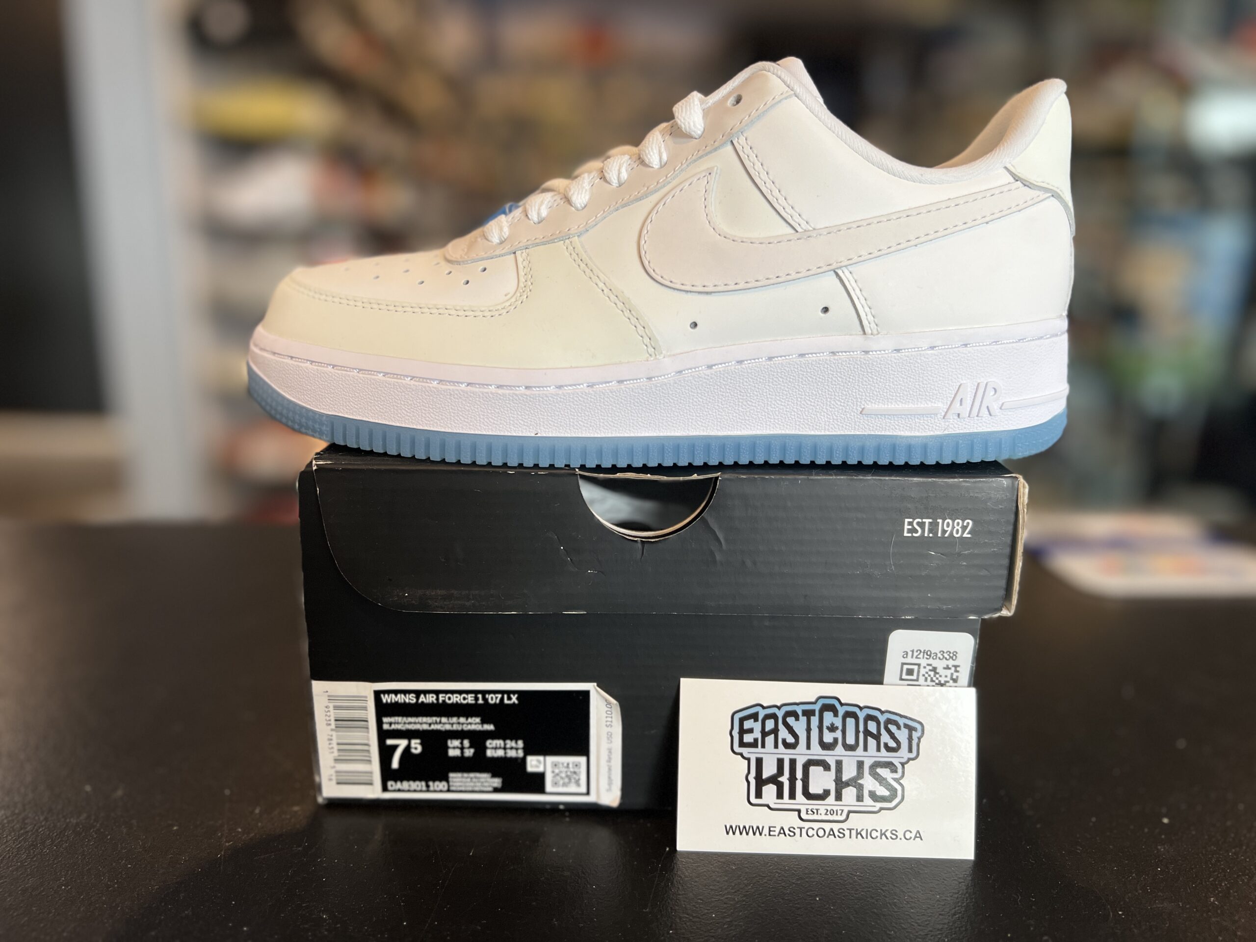 Nike Air Force 1 Low LX UV Reactive Size 7.5w/6Y