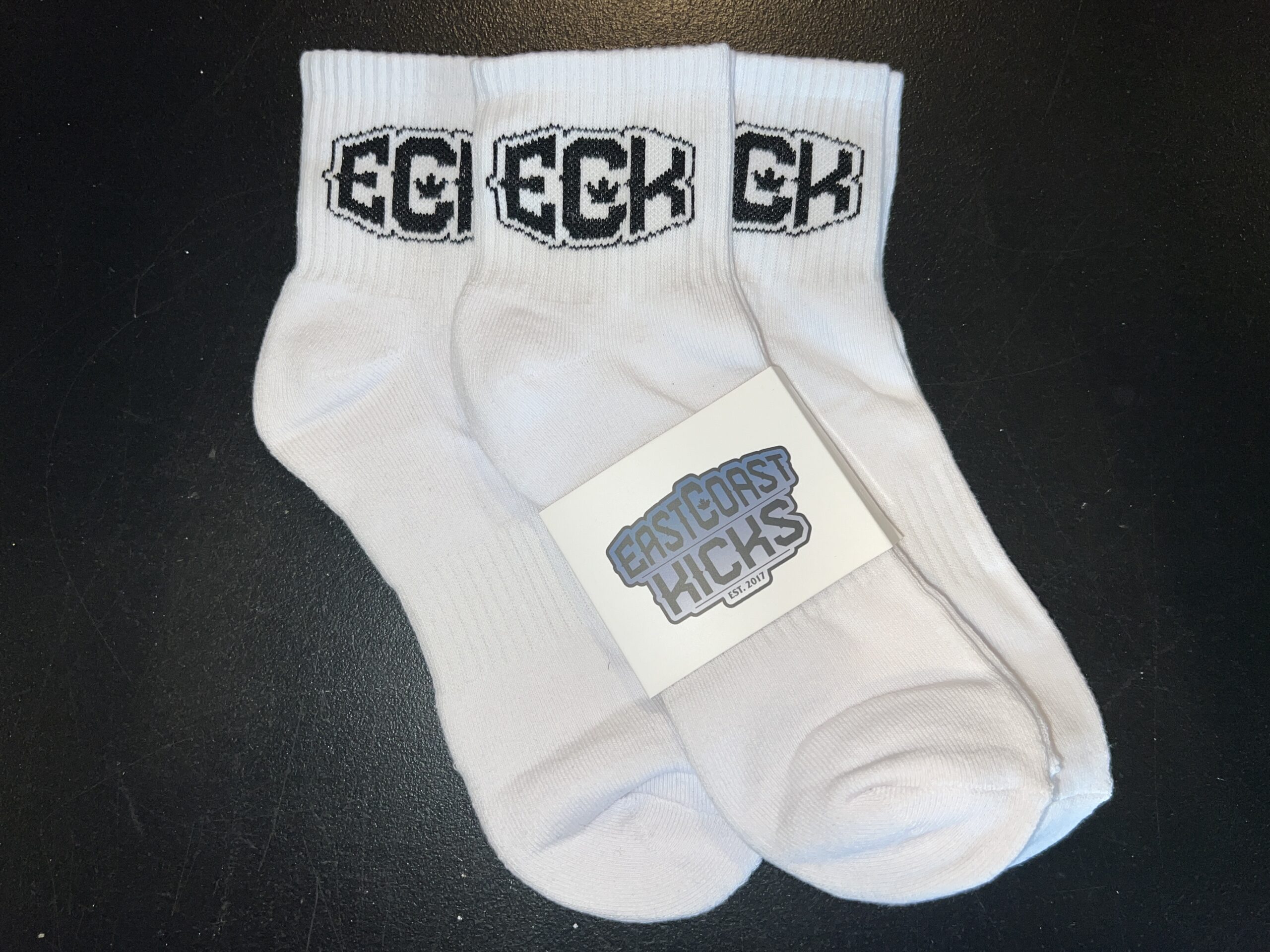 East Coast Kicks Socks White (1 Pair)