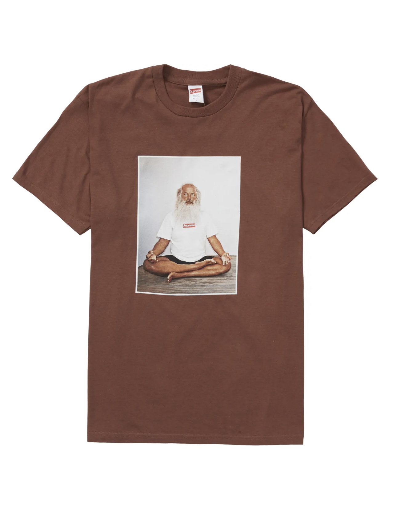 Supreme Rick Rubin Tee Brown Size M