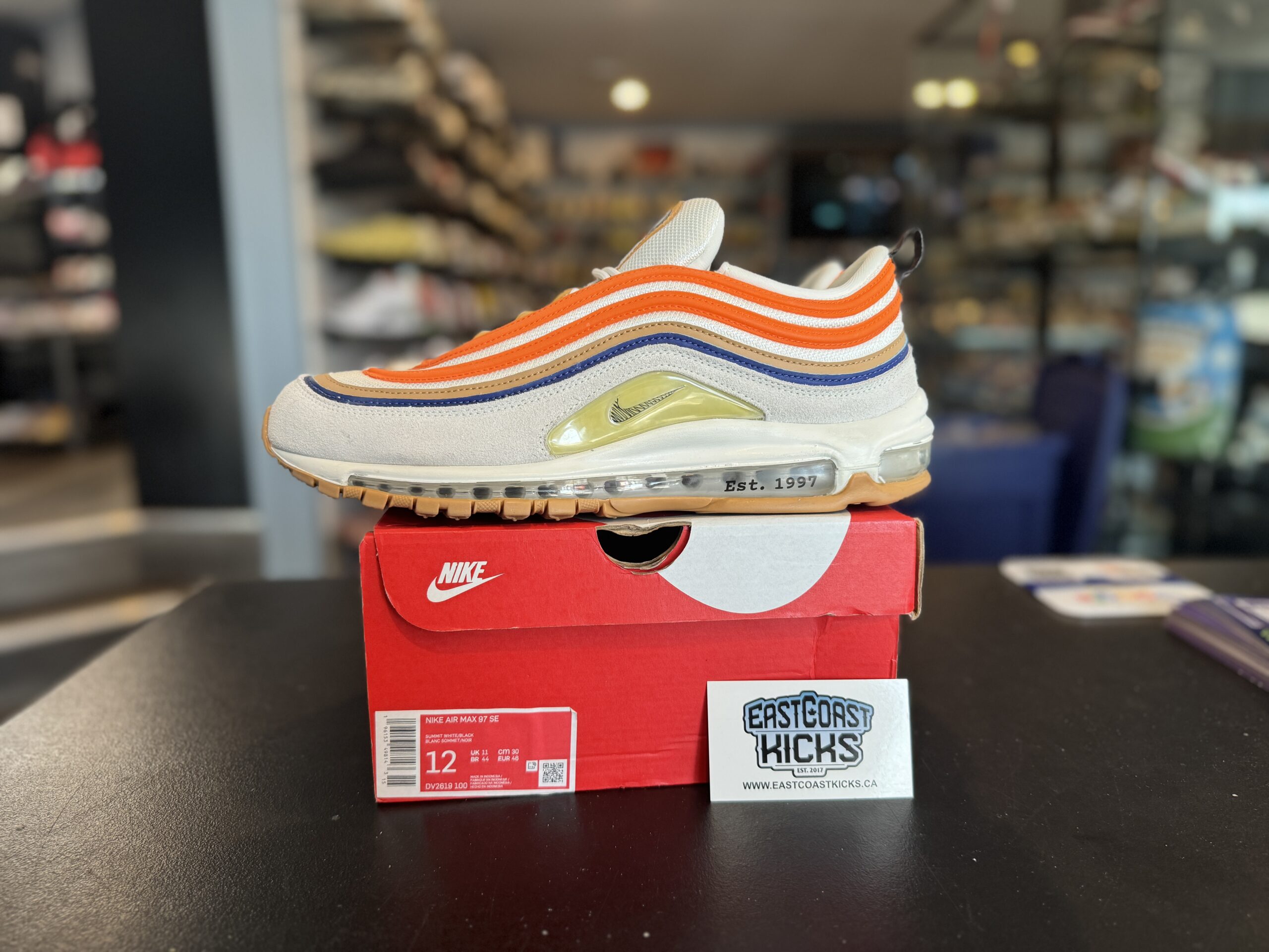 Preowned Nike Air Max 97 SE M. Frank Rudy Size 12