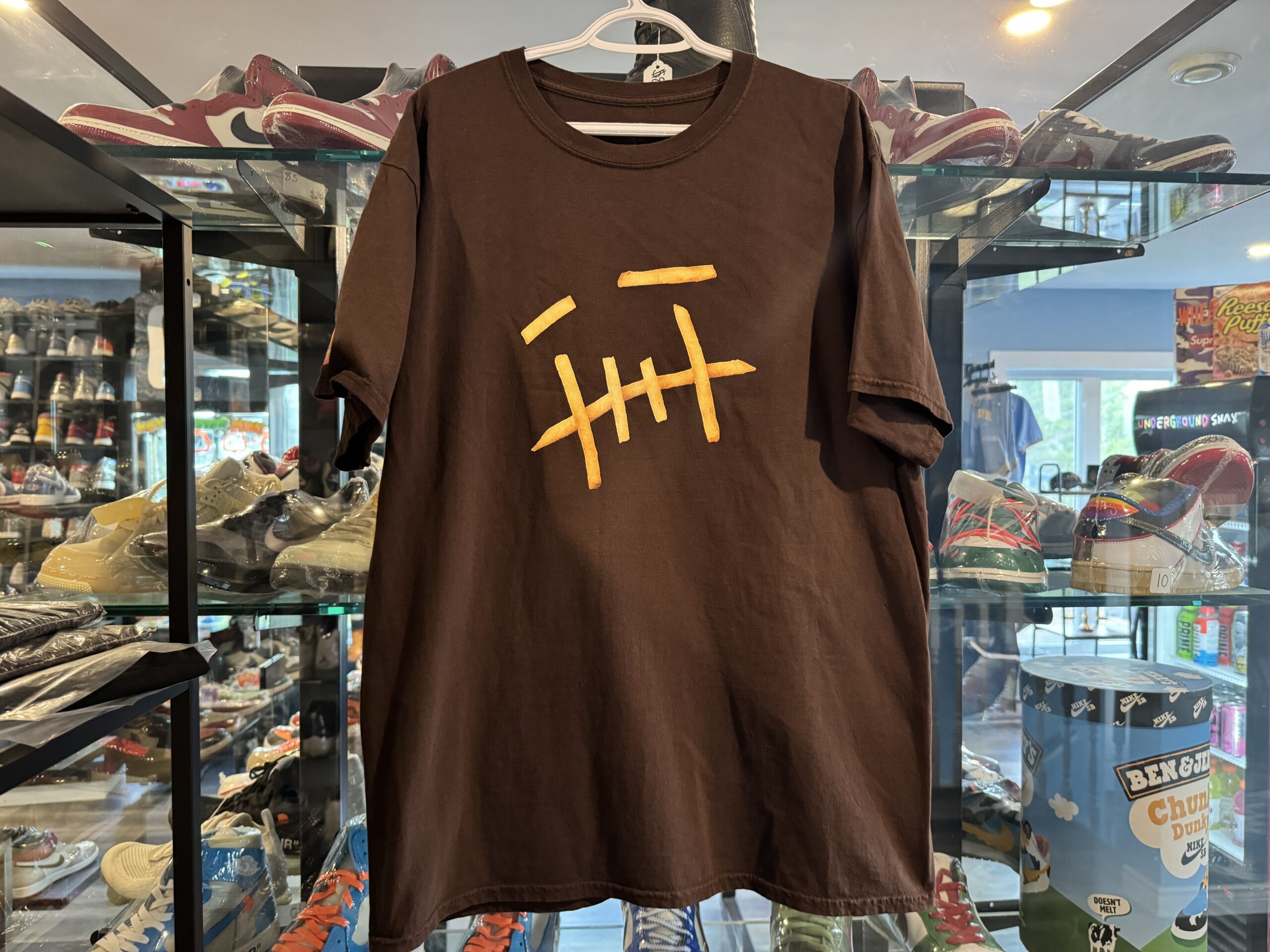 Travis Scott x McDonald’s Fry II Tee Brown Size L